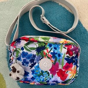 Kipling Multicolor Floral Crossbody Bag